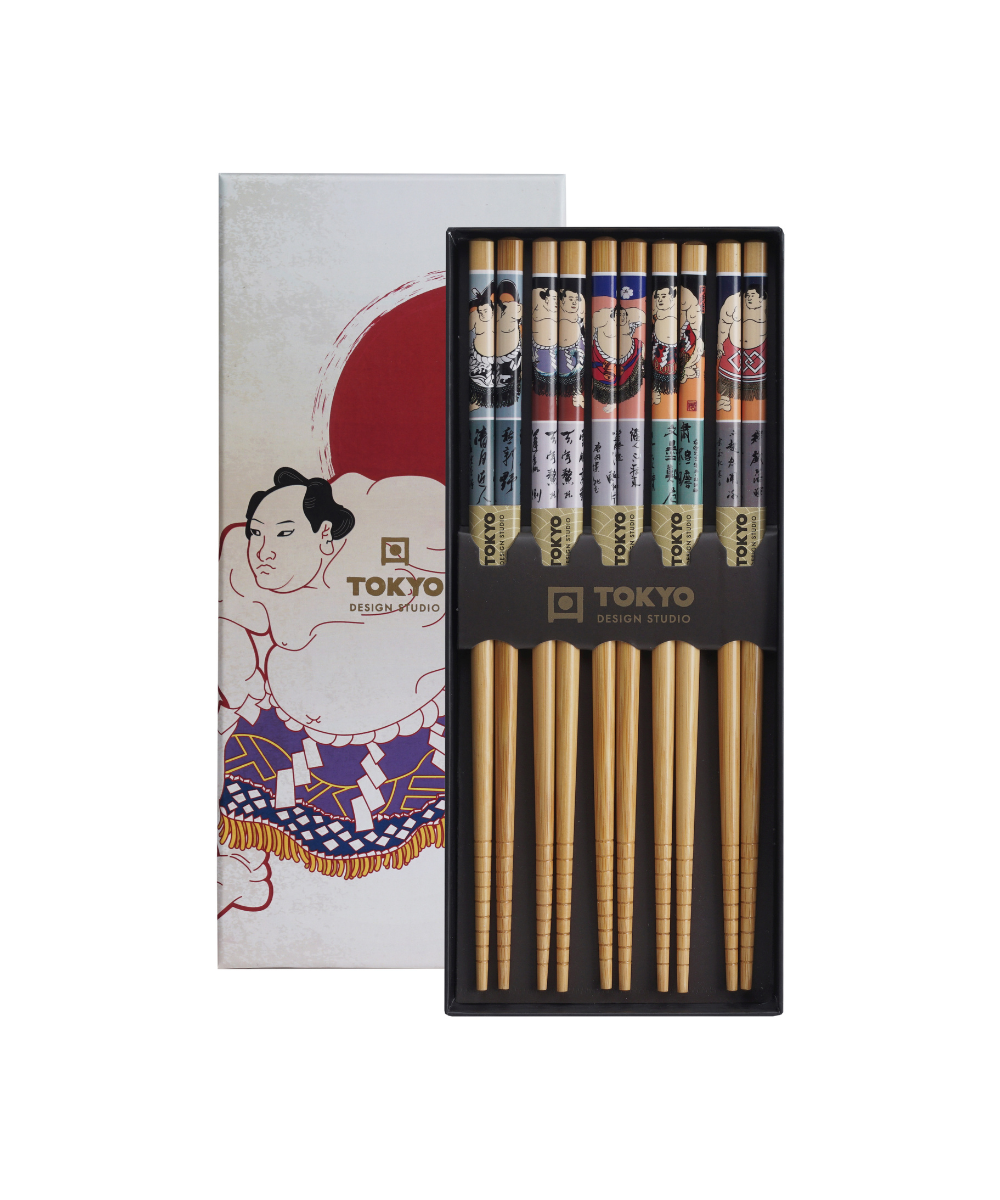 Spisepinde gavesæt, Sumo - 5 par